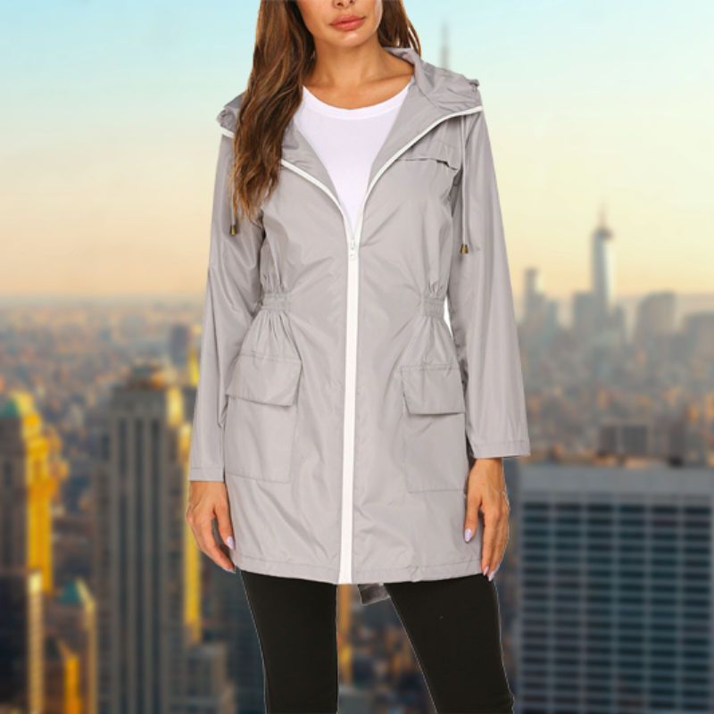 GR | Women's Waterproof Lightweight Rain Jacket