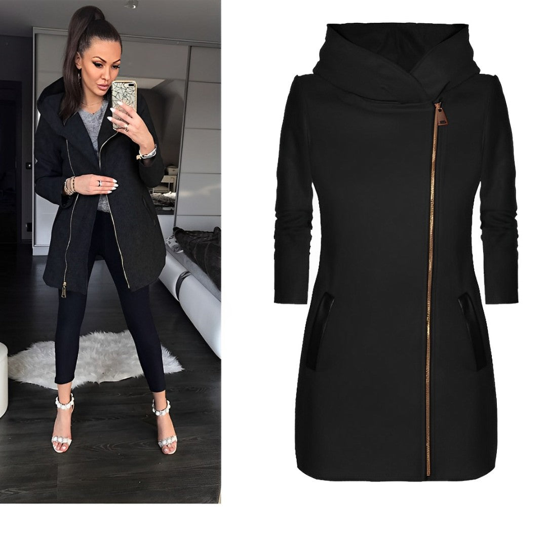 GR - Women's urban hooded coat