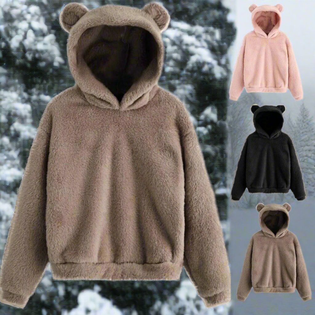 GR | Warm Hoodie with Ears