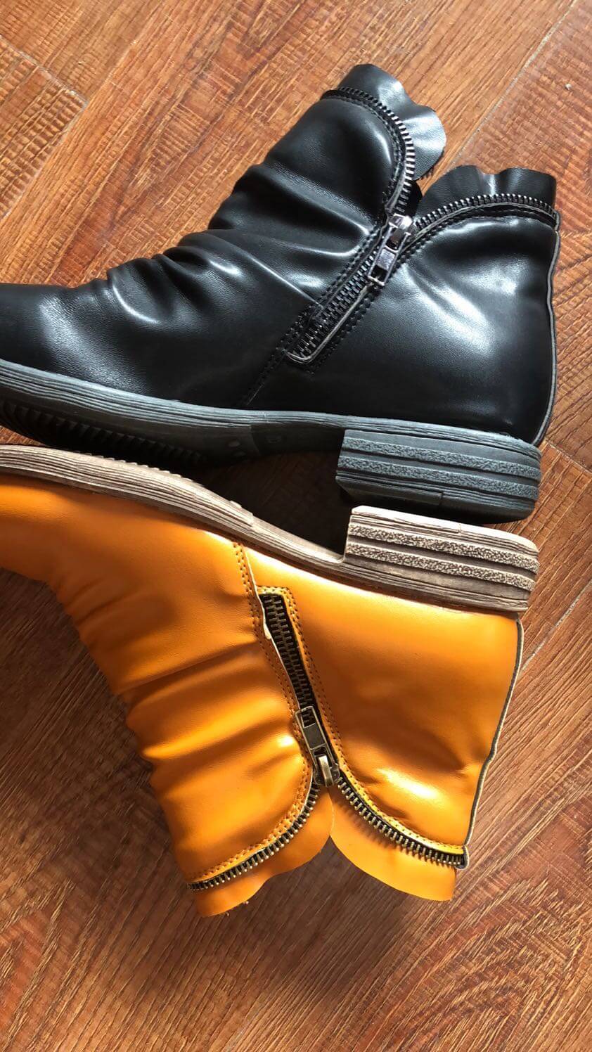 GR | Women's Zipper Boots 