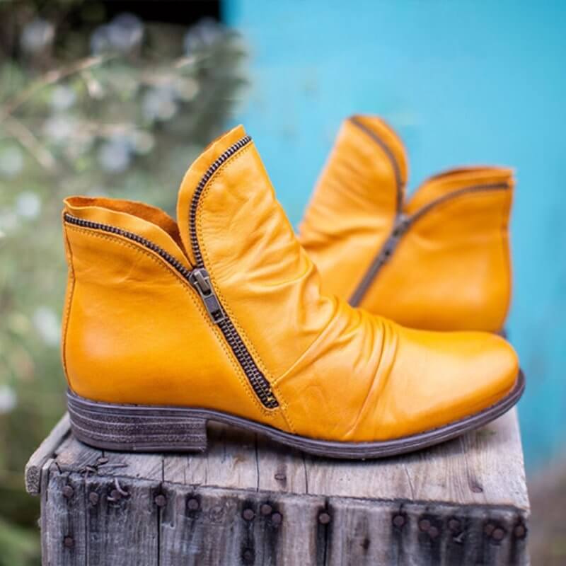 GR | Women's Zipper Boots 