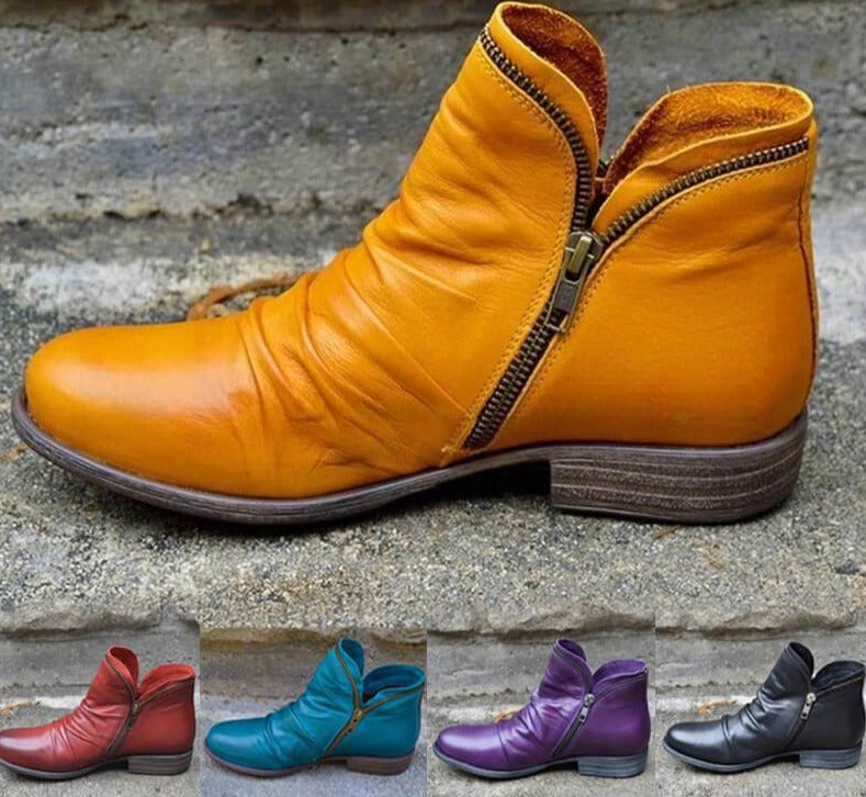 GR | Women's Zipper Boots 