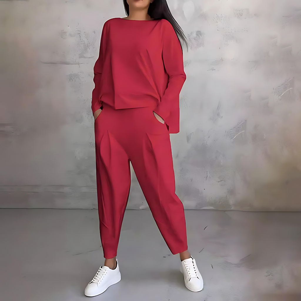 GR | Casual autumn 2-piece set for women