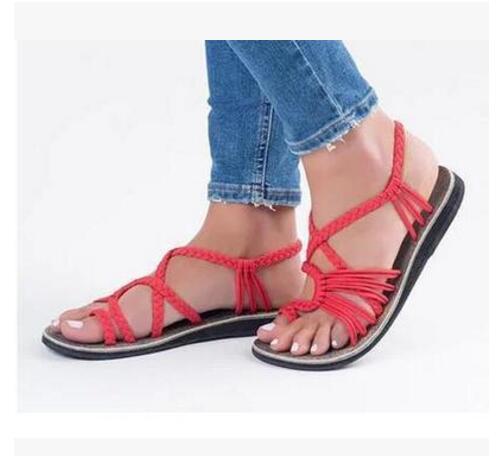 GR | Rope Knot Flat Sandals