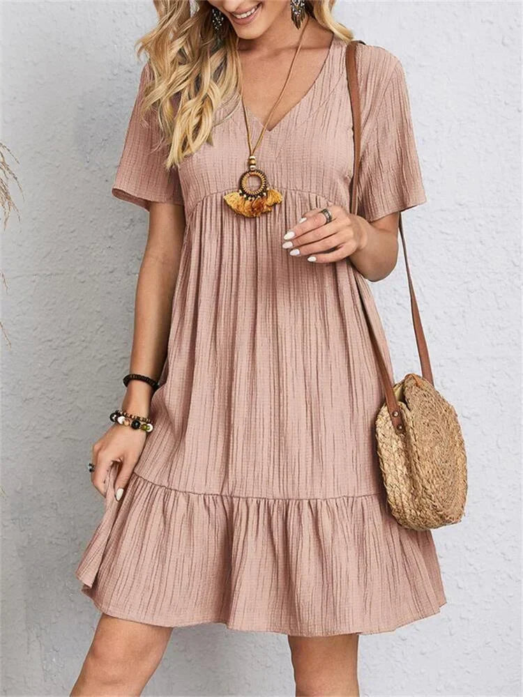 Verve | V-neck dress 