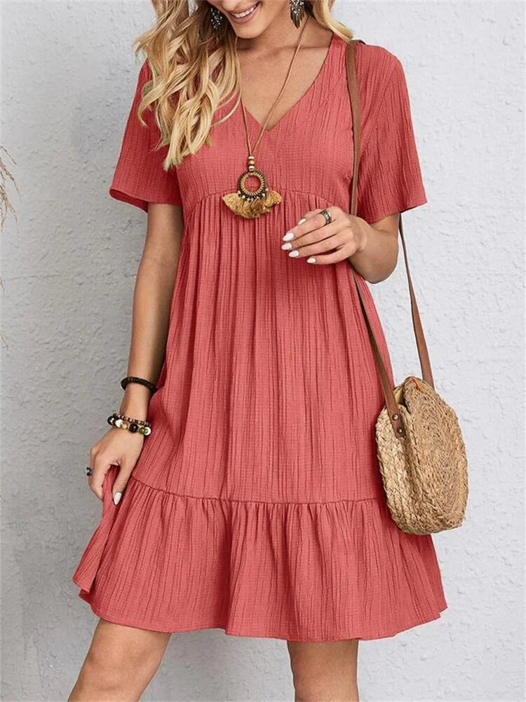 Verve | V-neck dress 