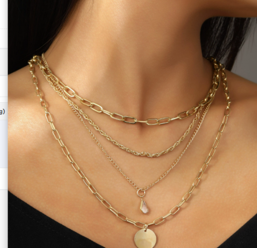 GR | Glamour Multi-Layered Necklace Gift Set
