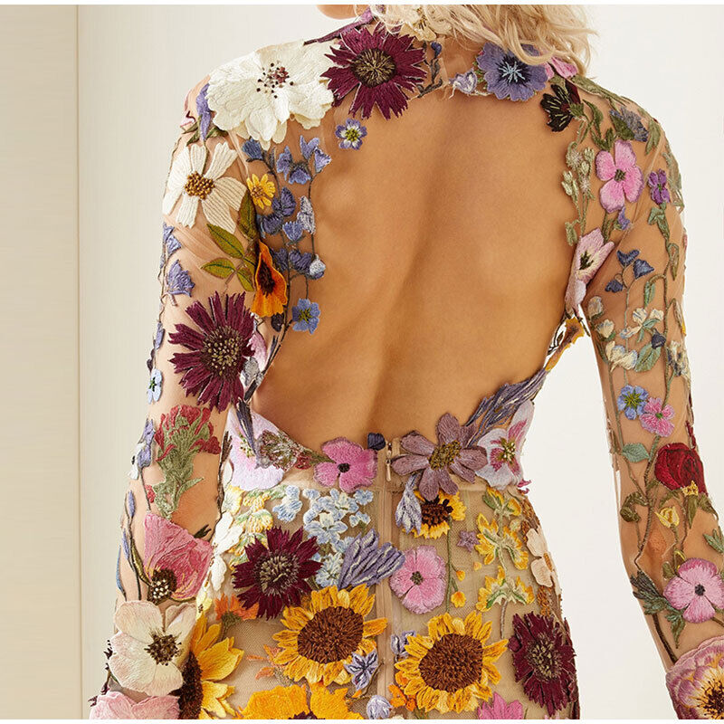 GR | Floral dress with delicate details