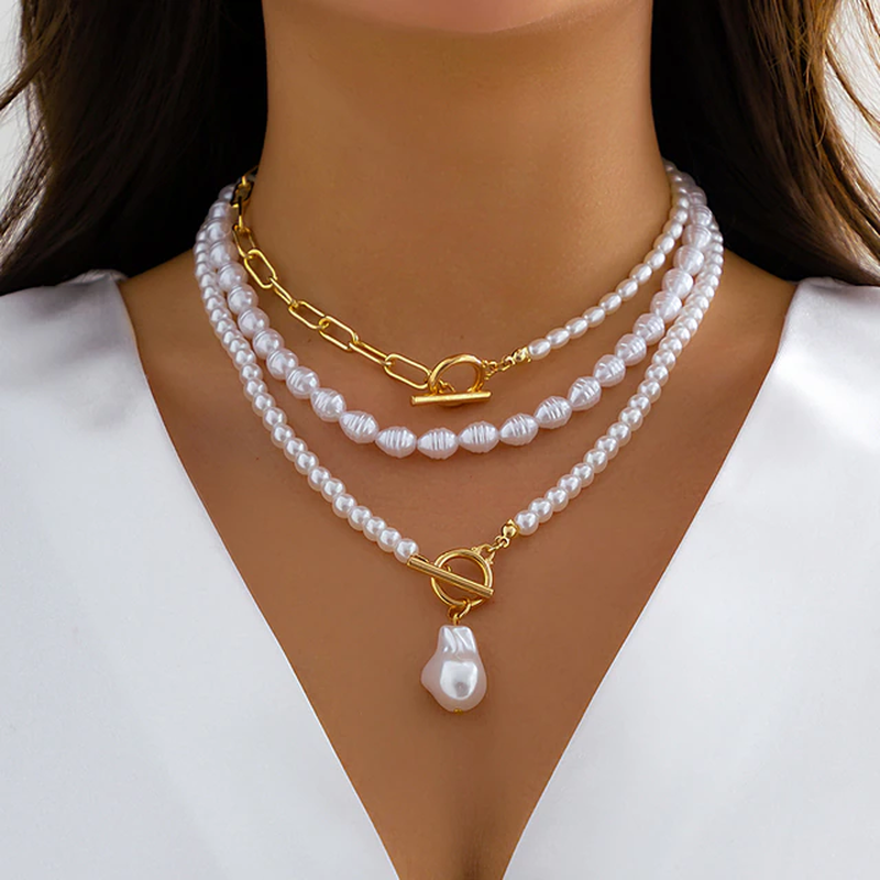 GR | Set - elegant layered women's jewelry