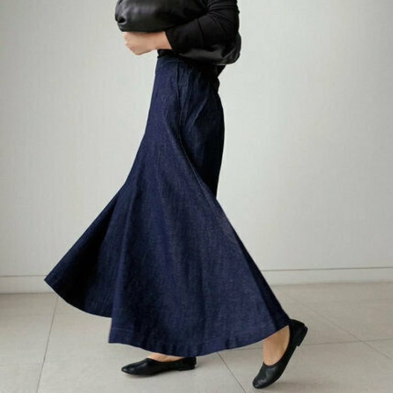 GR - Women's Loose Denim Trousers