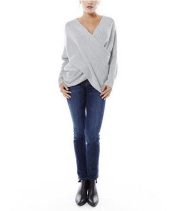 GR Gekreuzter Pullover