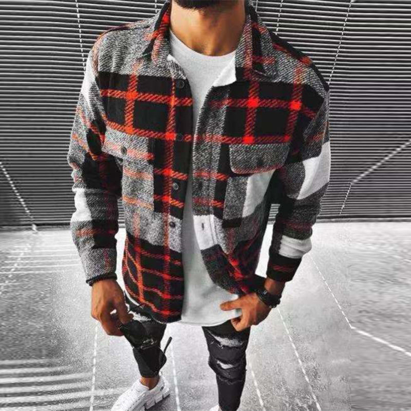 The stylish designer coat