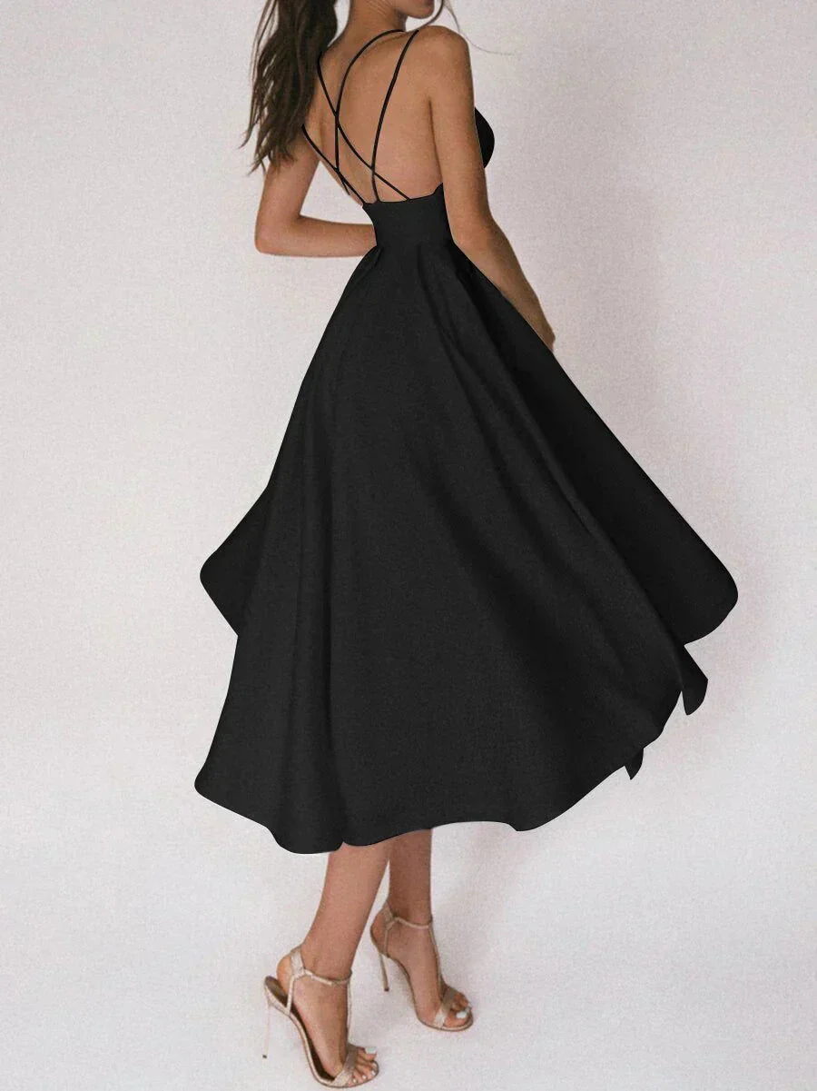 GR | Elegant off-the-shoulder V-neck wedding dress