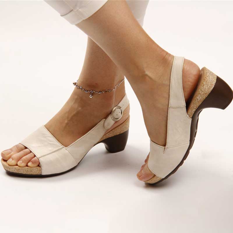 GR | Orthopedic sandals with heels - Comfortable women's sandals for optimal support