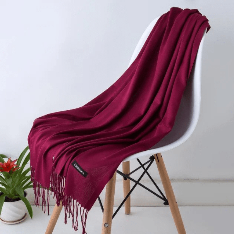 GR | Warme Damen Schal Weiche Textur Und Elegante Ausstrahlung