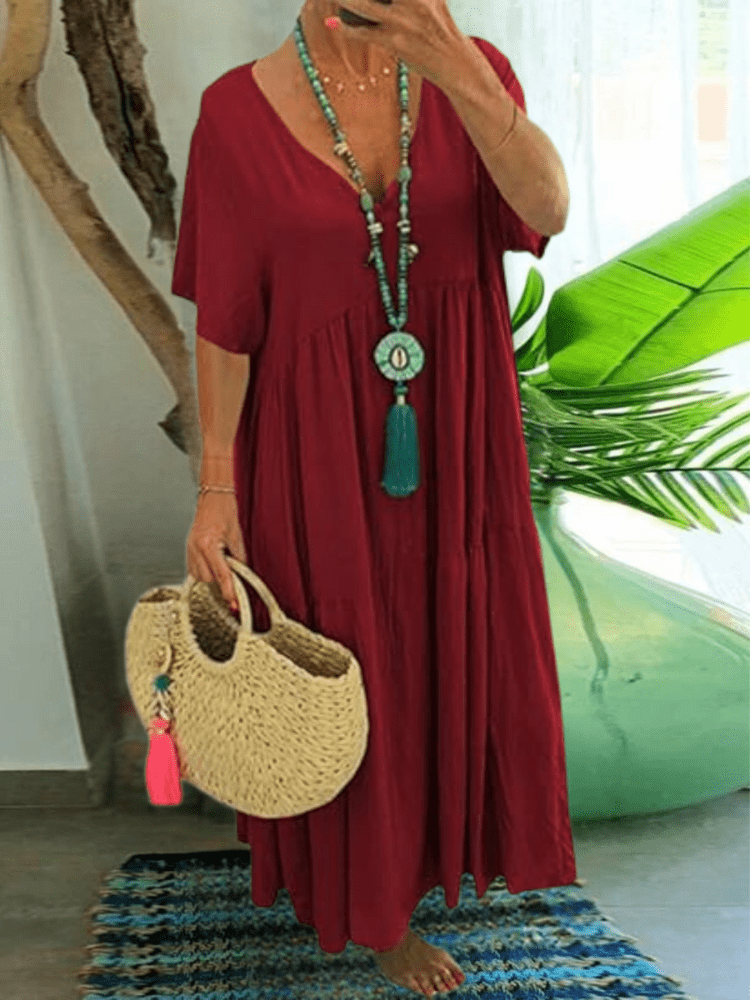 GR | Pretty short-sleeved dress