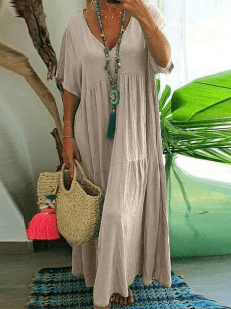 GR | Pretty short-sleeved dress