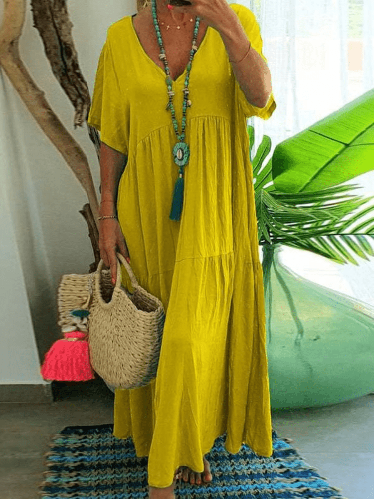 GR | Pretty short-sleeved dress