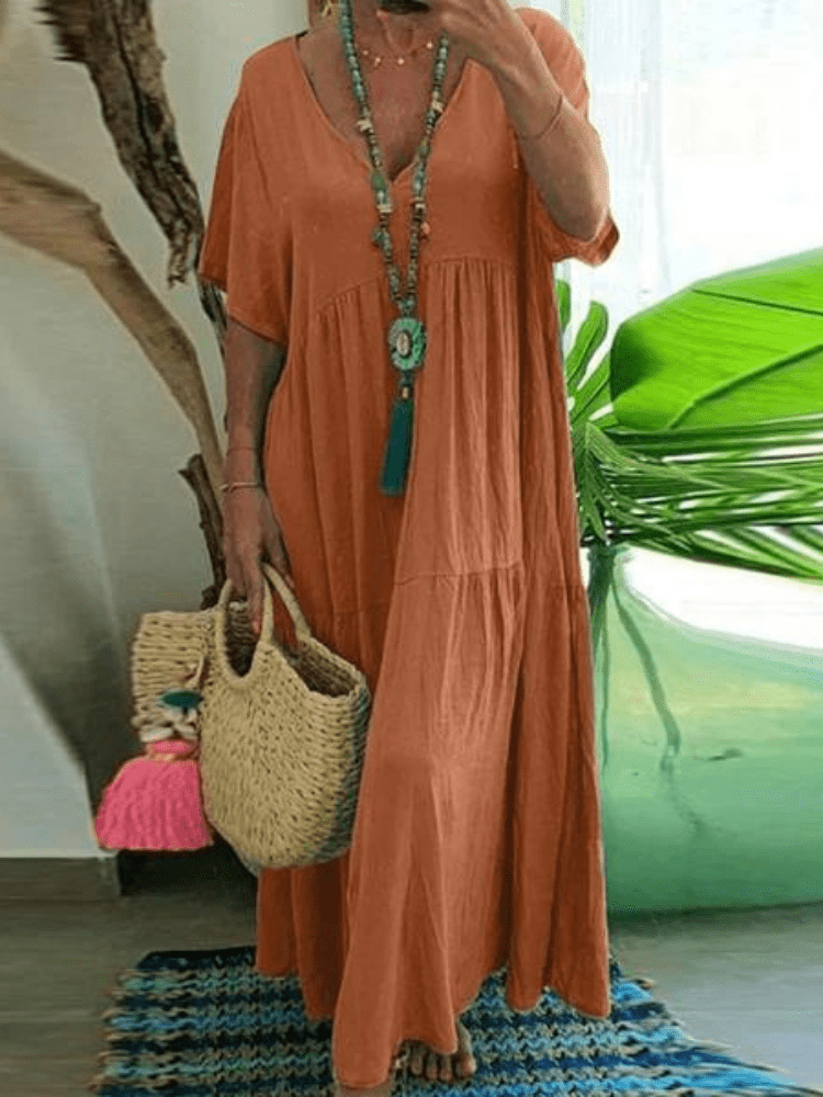 GR | Pretty short-sleeved dress
