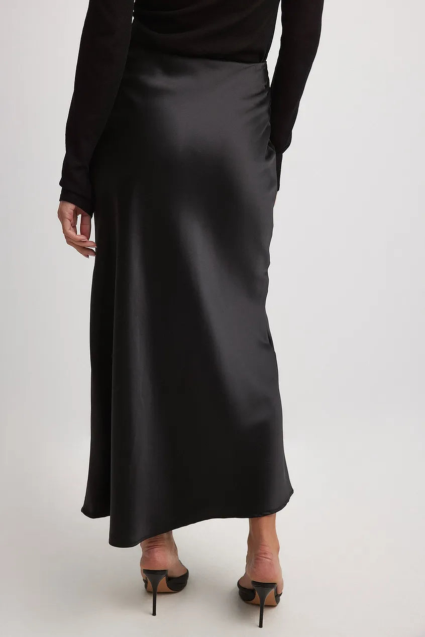 GR | Satinrock Mit Hoher Taille Anna