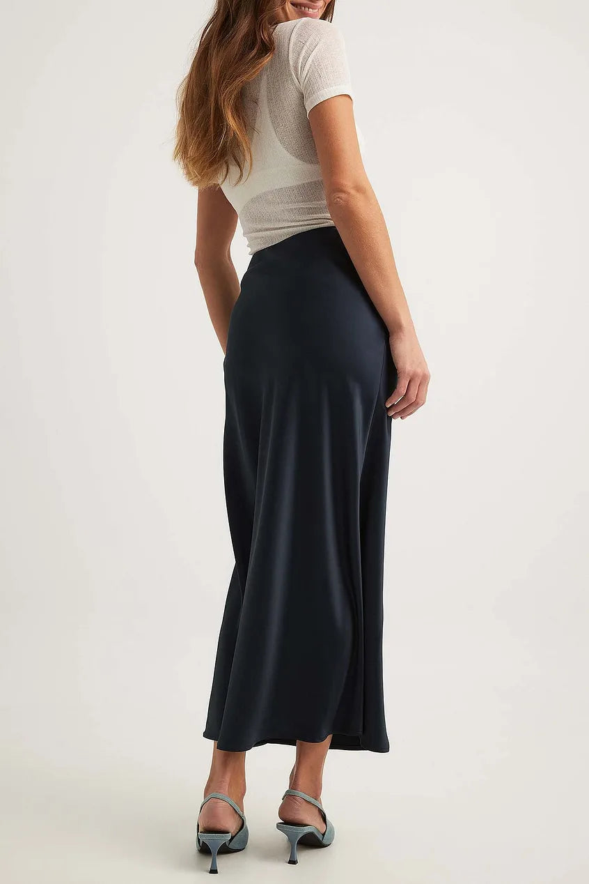 GR | Satinrock Mit Hoher Taille Anna