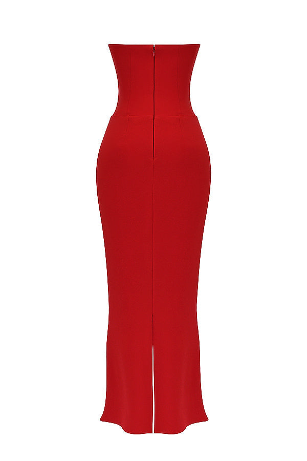 GR | Trägerlose Korsettkleid
