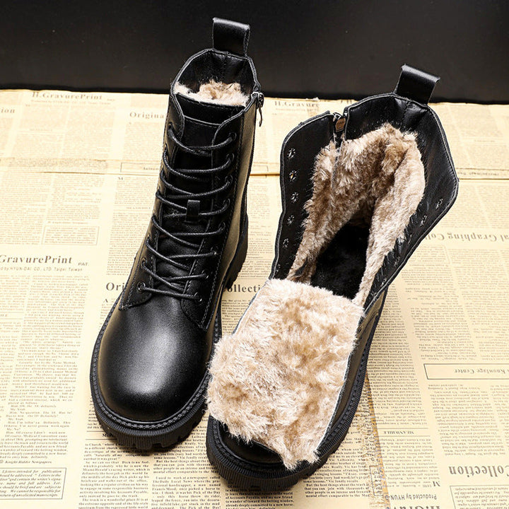 Waterproof, non-slip ankle snow boots 