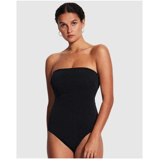 GR | Sea Dive Bandeau Swimwear Black