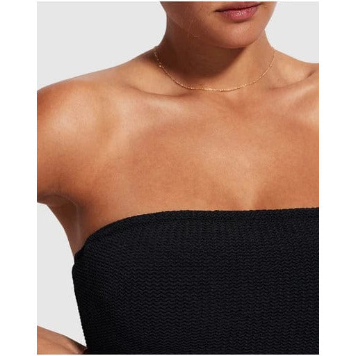 GR | Sea Dive Bandeau Swimwear Black