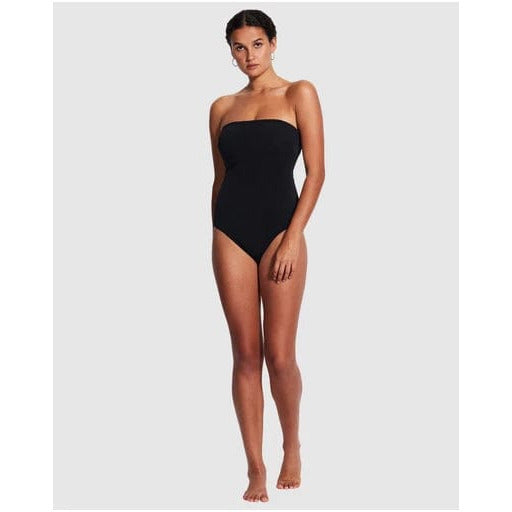 GR | Sea Dive Bandeau Swimwear Black
