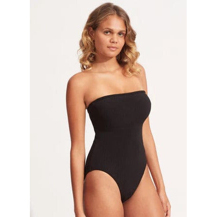 GR | Sea Dive Bandeau Swimwear Black
