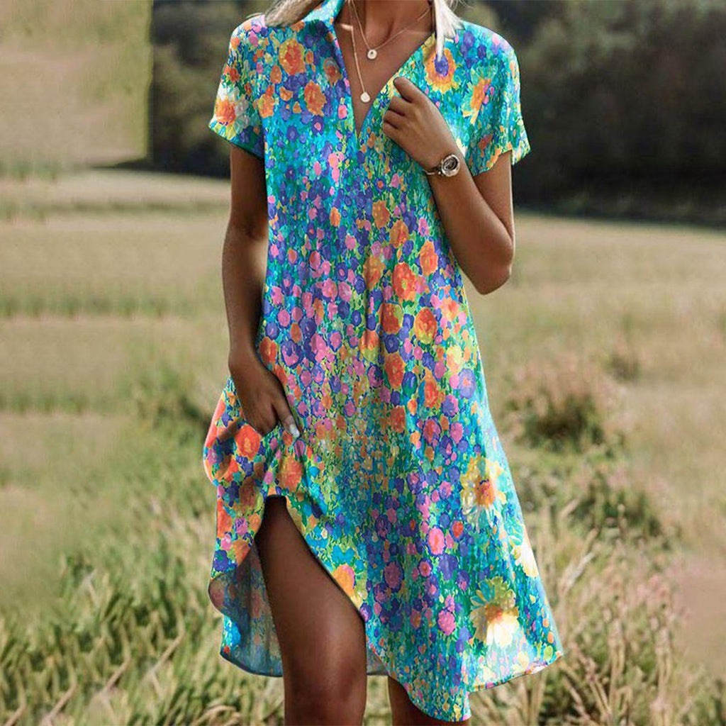 GR | Stilvolles Kleid Mit Boho Flair