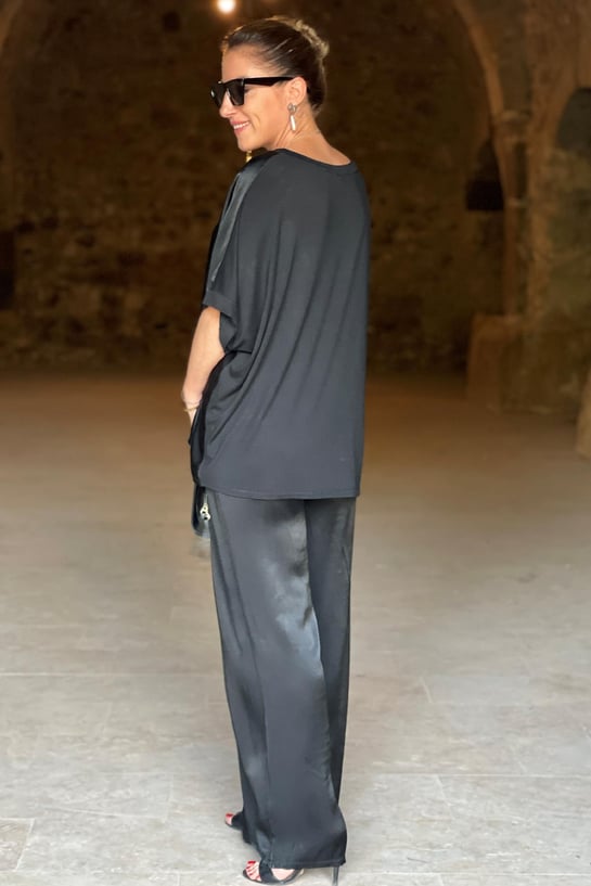 GR | V-neck 2-piece set