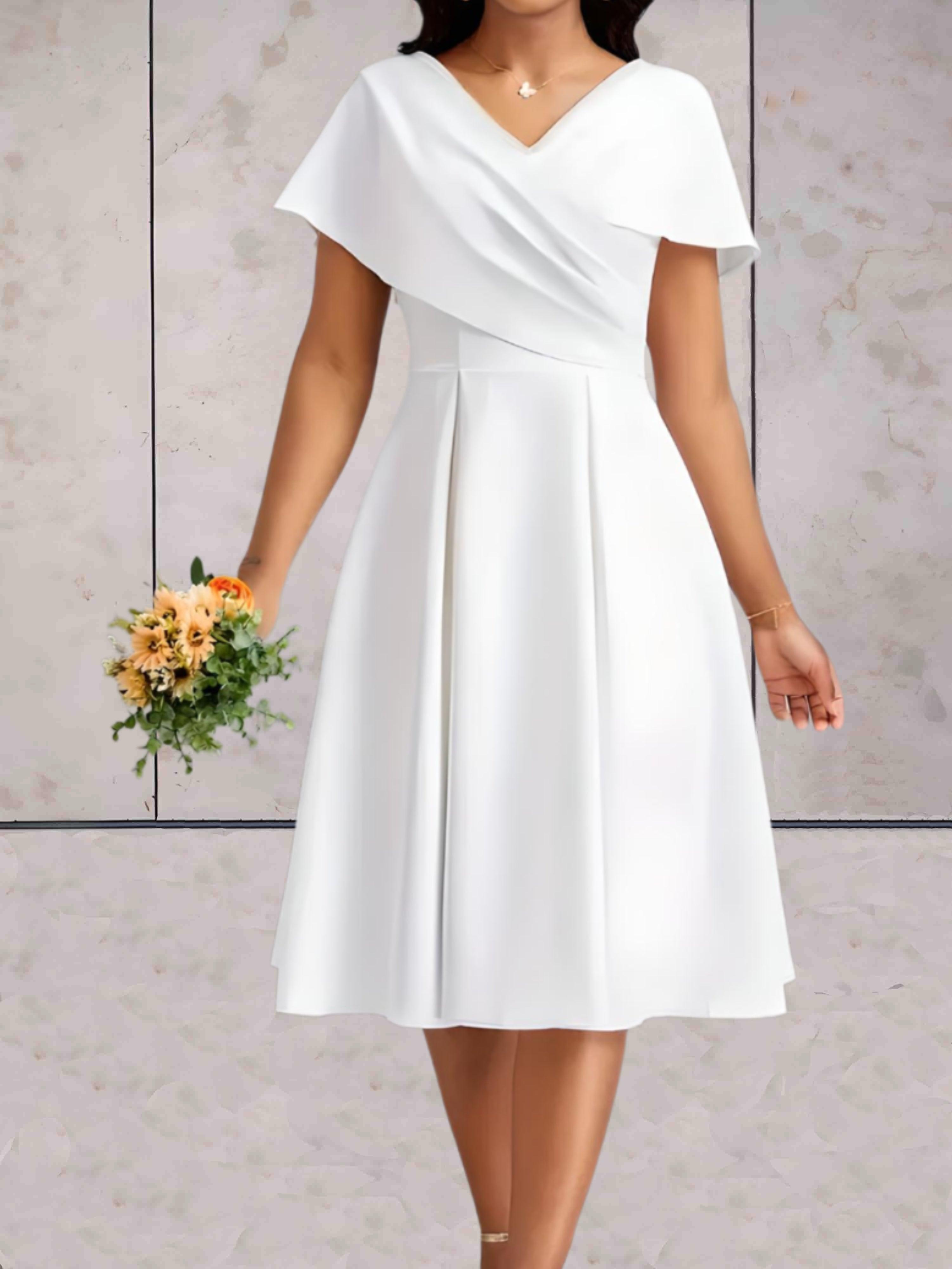 GR | Weiße Mini Kleid