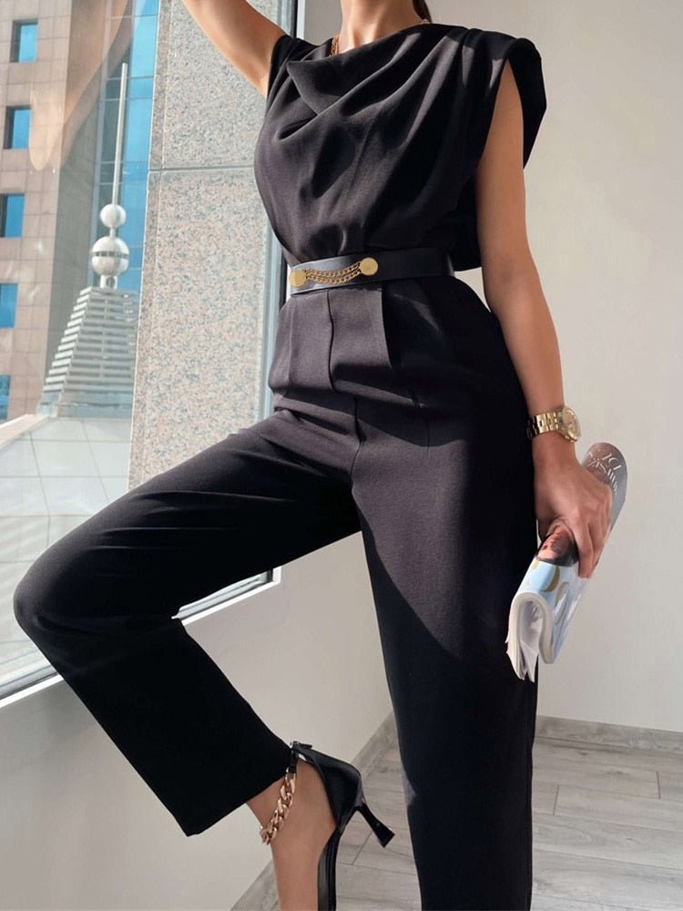 GR | An elegant, long jumpsuit