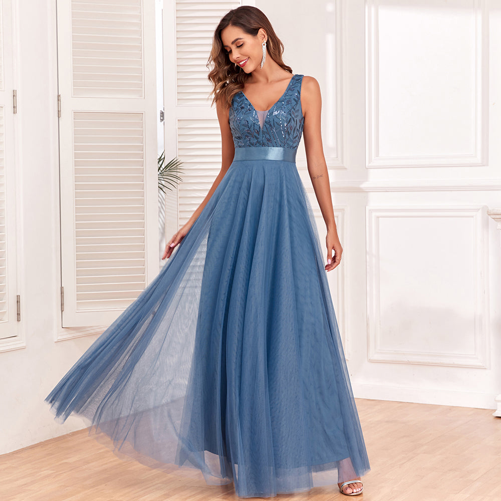 GR | Trägerloses Abendkleid