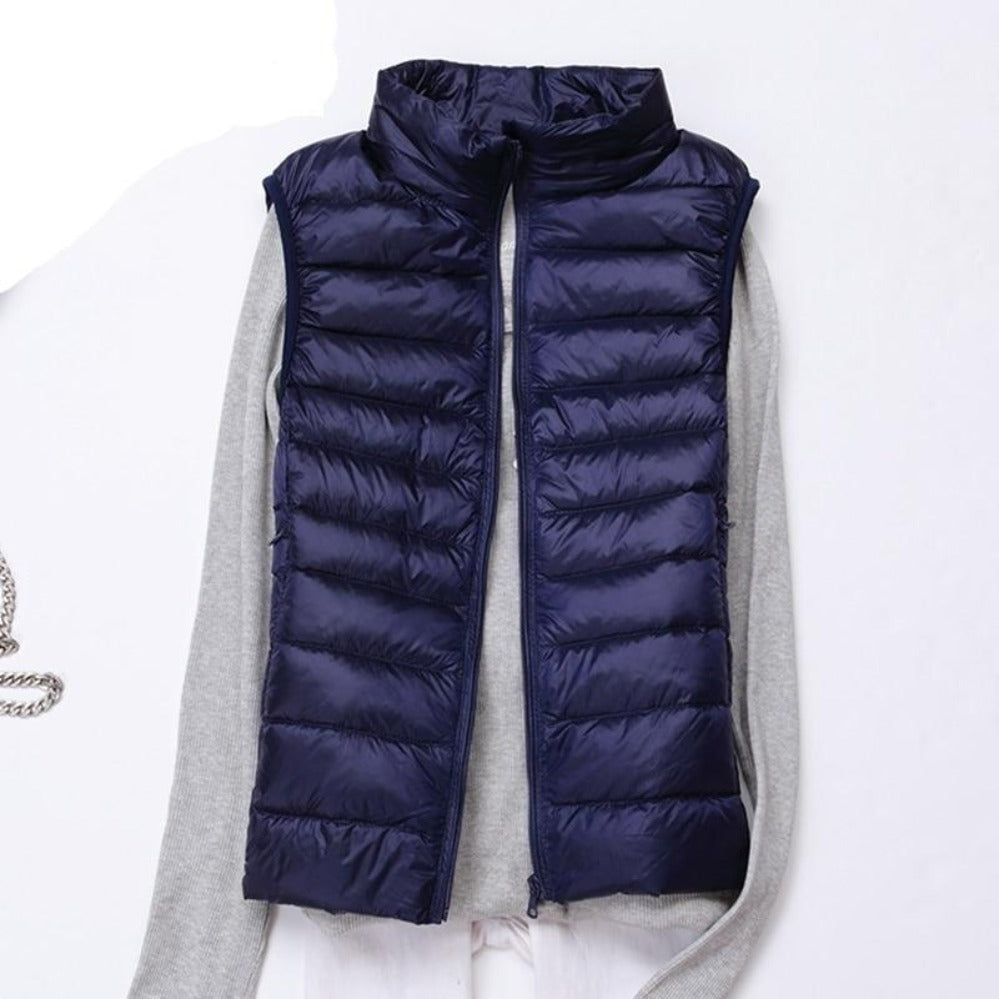GR | Sleeveless Ultralight Down Warm Coat