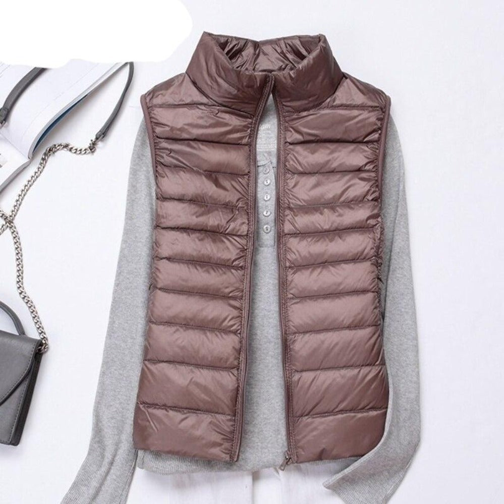 GR | Sleeveless Ultralight Down Warm Coat