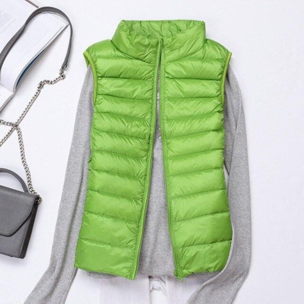 GR | Sleeveless Ultralight Down Warm Coat