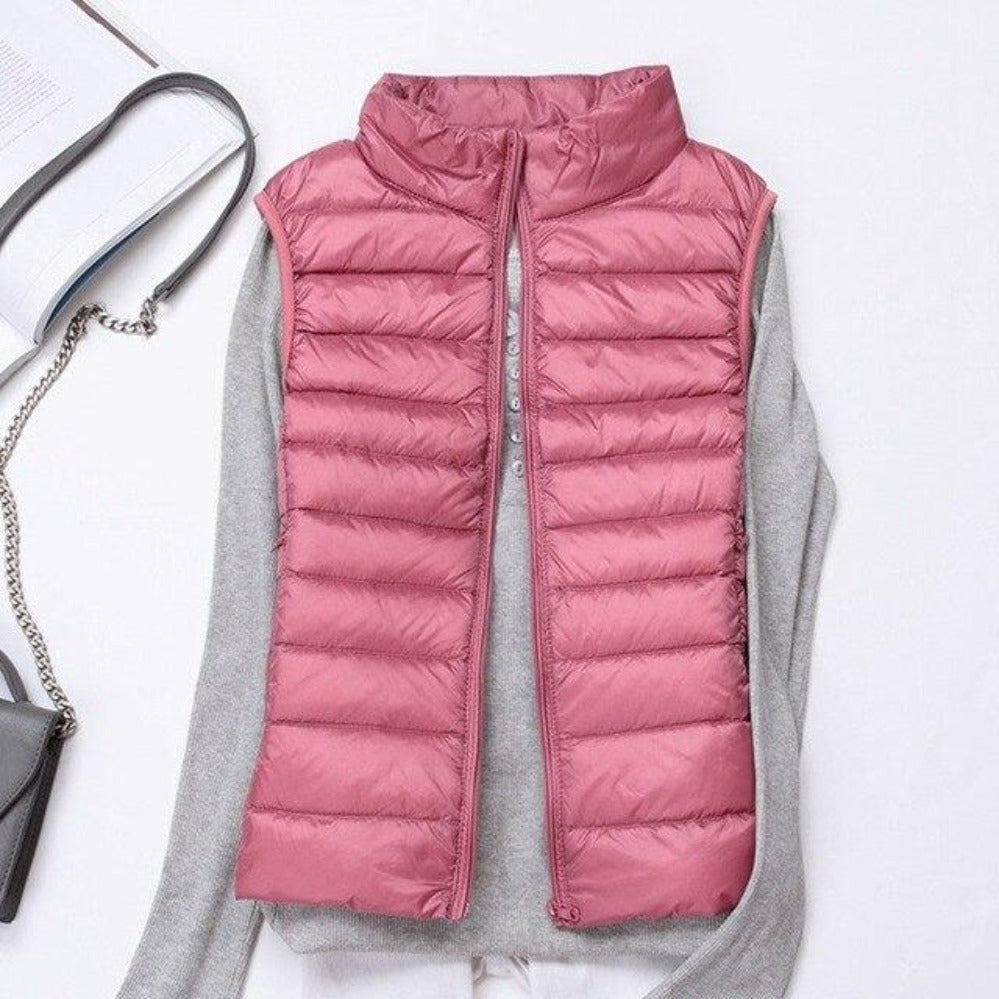 GR | Sleeveless Ultralight Down Warm Coat