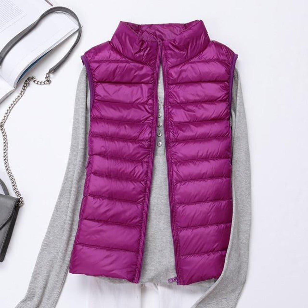 GR | Sleeveless Ultralight Down Warm Coat