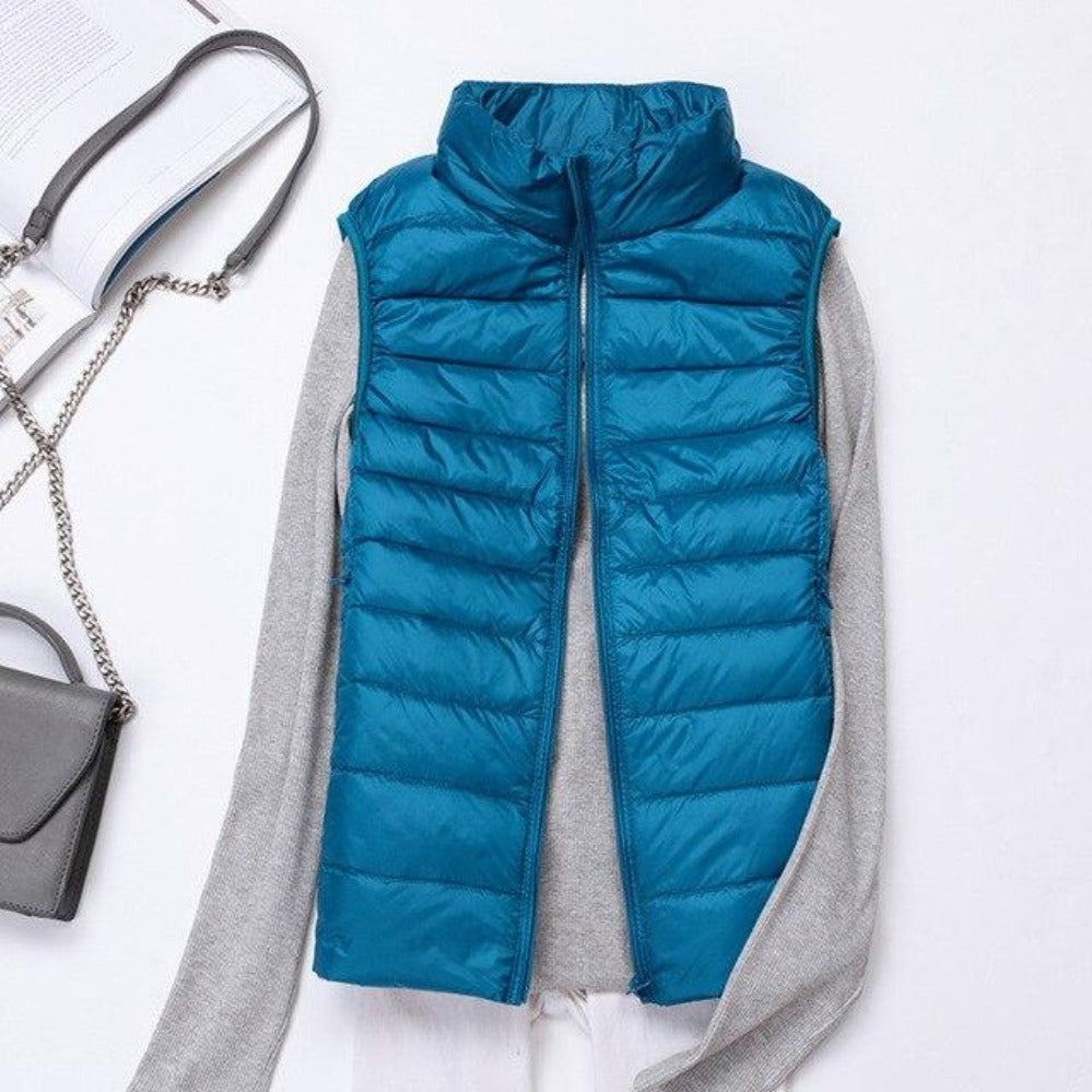 GR | Sleeveless Ultralight Down Warm Coat