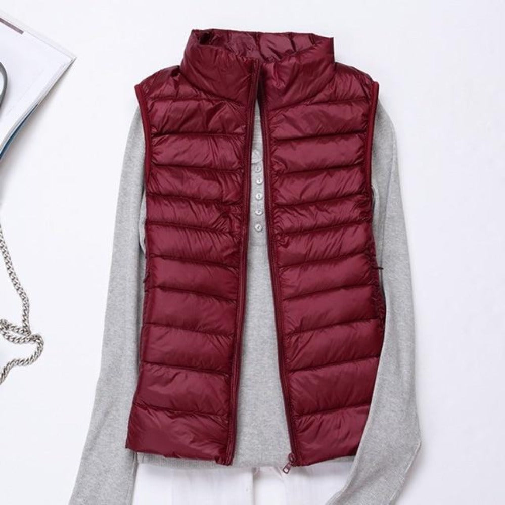 GR | Sleeveless Ultralight Down Warm Coat