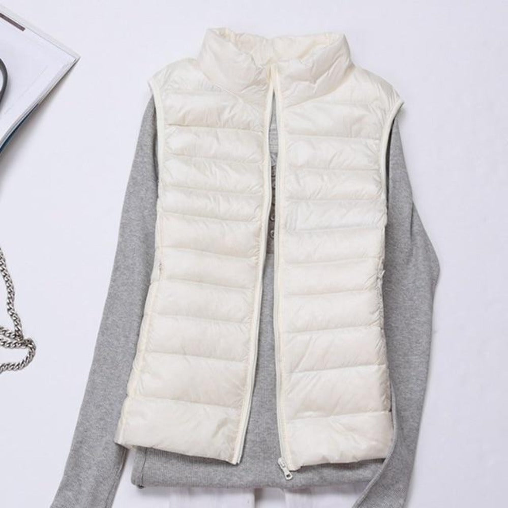 GR | Sleeveless Ultralight Down Warm Coat