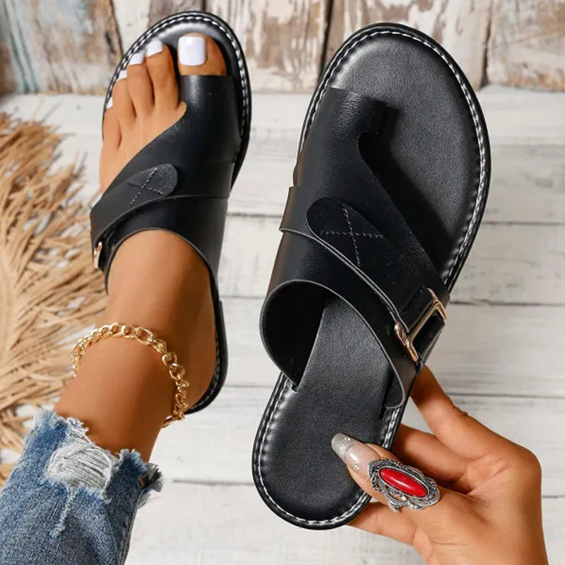 GR | Premium orthopedic leather sandals