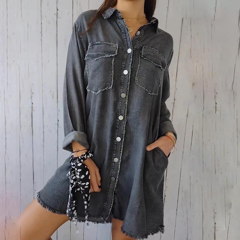 GR | Oversized Jeanshemd