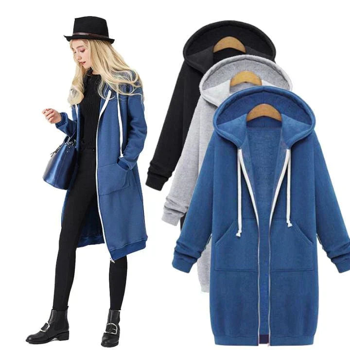 GR | Long hooded jacket