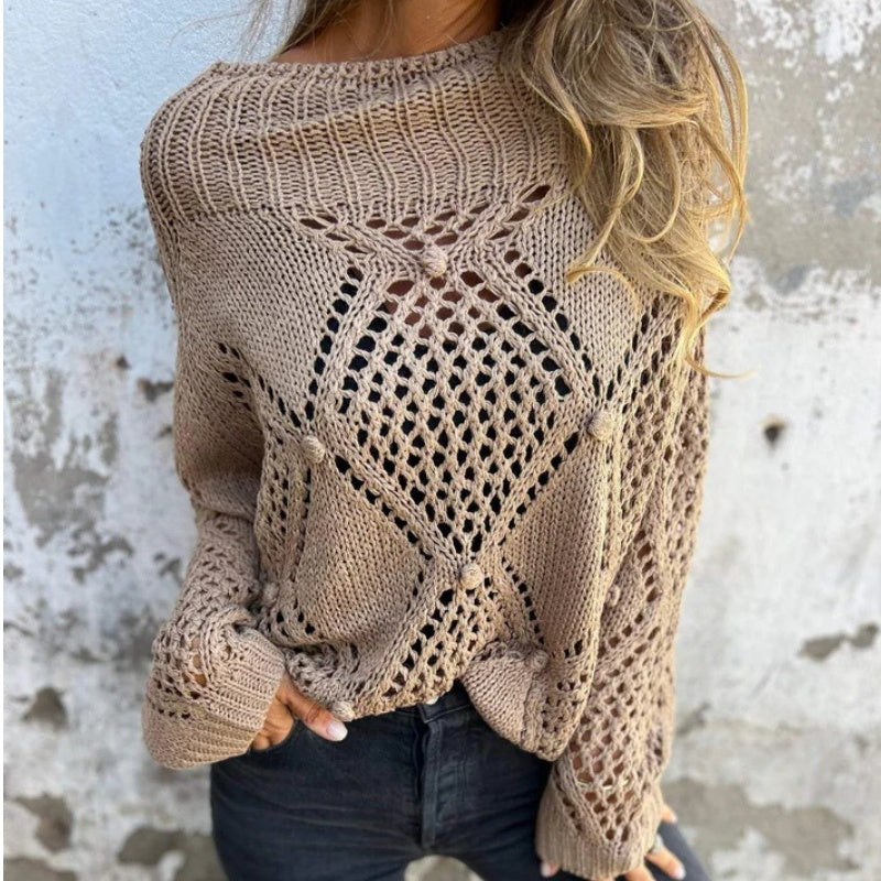 GR | Rundhals Strickpullover