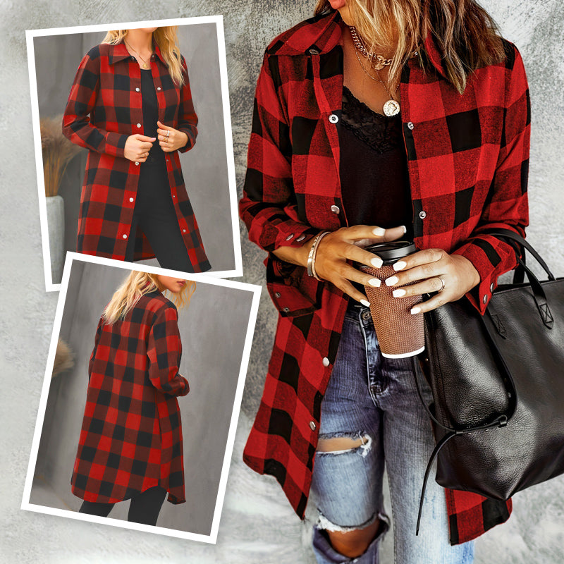 GR | Longline-Shirtjacke