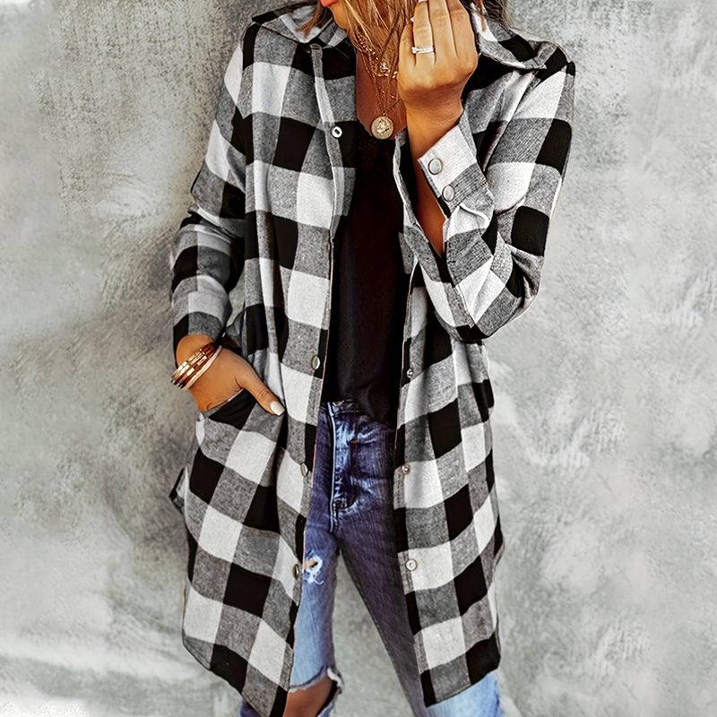 GR | Longline-Shirtjacke